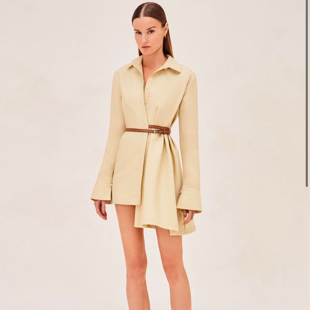 Alexis Veni Shirt Dress - sand
